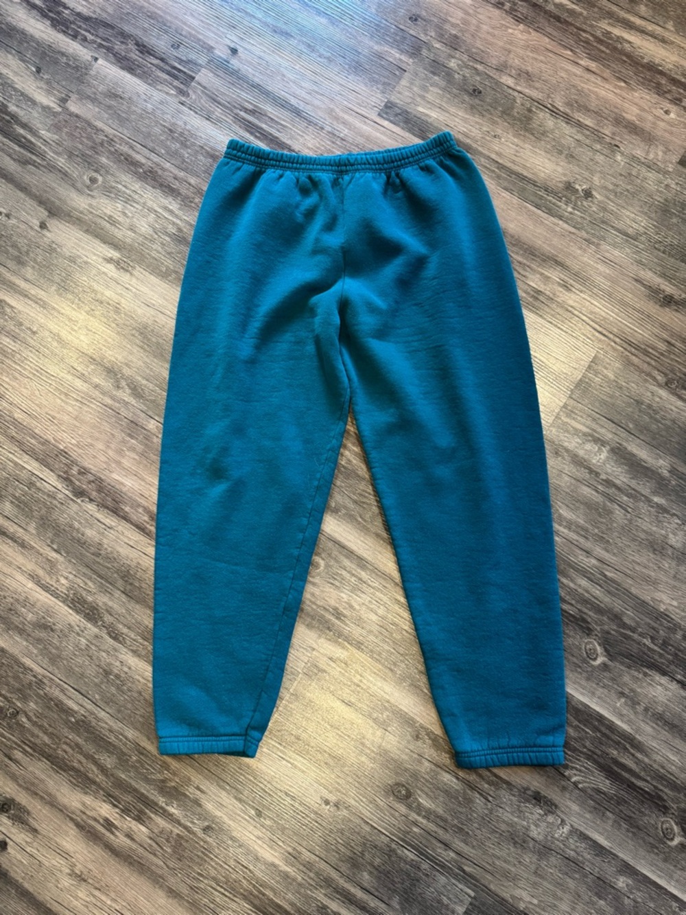 Vintage Fruit Of The Loom Sweatpants Women’s Ladies Large Teal Blue